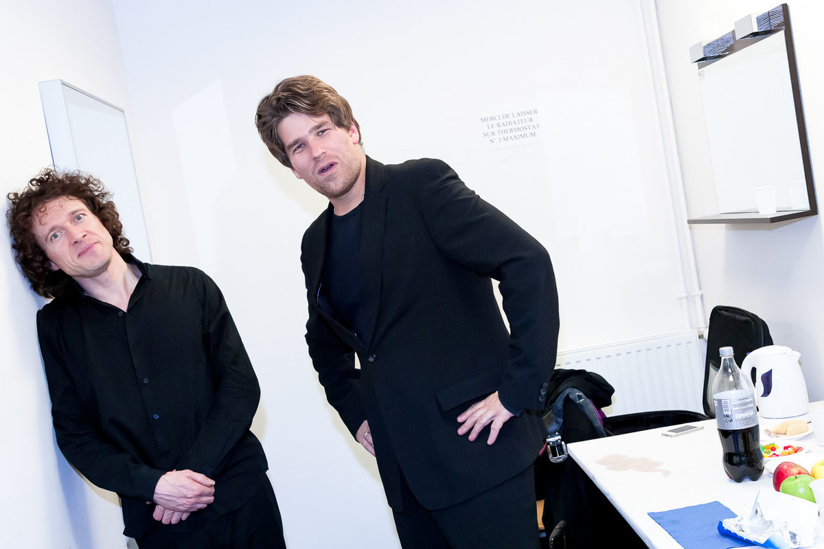 Nicolas Dautricourt, violoniste, et François Salque, violoncelliste